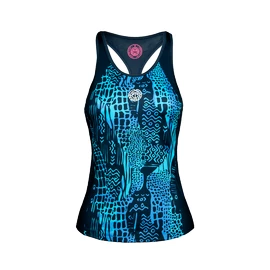 Maiou pentru femei BIDI BADU Yaka Tech Tank Blue