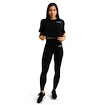 Maiou pentru femei GymBeam  Limitless Cropped T-shirt Black