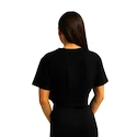 Maiou pentru femei GymBeam  Limitless Cropped T-shirt Black