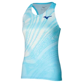 Maiou pentru femei Mizuno Charge Printed Tank Blue Glow