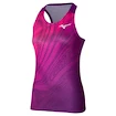 Maiou pentru femei Mizuno  Charge Printed Tank Purple Magic