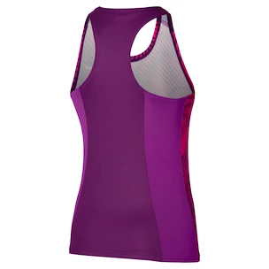 Maiou pentru femei Mizuno  Charge Printed Tank Purple Magic