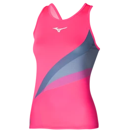 Maiou pentru femei Mizuno Release Printed Tank High-Vis Pink