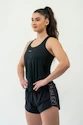 Maiou pentru femei Nebbia  FIT Activewear Tank Top “Airy” with Reflective Logo black