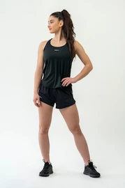 Maiou pentru femei Nebbia FIT Activewear Tank Top “Airy” with Reflective Logo black