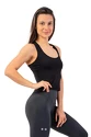 Maiou pentru femei Nebbia  Sporty Slim-Fit Crop Tank Top 422 black