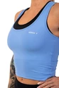 Maiou pentru femei Nebbia  Sporty Slim-Fit Crop Tank Top 422 light blue