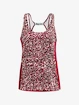 Maiou pentru femei Under Armour  Fly By Printed Tank-PNK