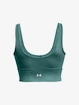 Maiou pentru femei Under Armour  Meridian Fitted Crop Tank-GRN