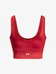 Maiou pentru femei Under Armour  Meridian Fitted Crop Tank-RED