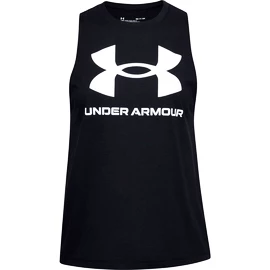 Maiou pentru femei Under Armour Sportstyle Graphic Tank Black