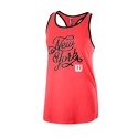 Maiou pentru femei Wilson  NYC Calligra Tech Tank Coral