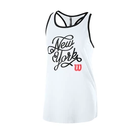 Maiou pentru femei Wilson NYC Calligra Tech Tank White