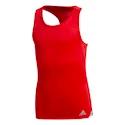 Maiou pentru fete adidas  Club Tank Red 140 cm