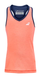 Maiou pentru fete Babolat Play Tank Top Fluo Strike