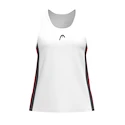 Maiou pentru fete Head  CLUB 25 Tank Top Girls Red/White