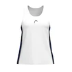 Maiou pentru fete Head  CLUB 25 Tank Top Girls Royal/White