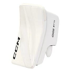 Mănușă de respins CCM Axis F5 White/White Junior