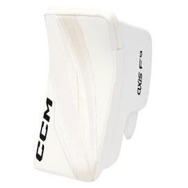 Mănușă de respins CCM Axis F9 White/White Intermediate