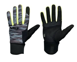 Mănuși de ciclism pentru bărbați NorthWave Fast Gel Glove Anthra/Yellow Fluo