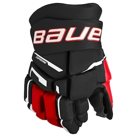 Mănuși de hochei Bauer M3 Black/Red Junior