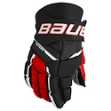 Mănuși de hochei Bauer  M3 Black/Red Senior