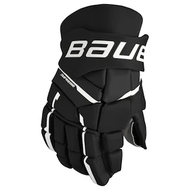 Mănuși de hochei Bauer M3 Black/White Intermediate