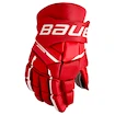 Mănuși de hochei Bauer  M3 Red Intermediate