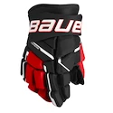 Mănuși de hochei Bauer  M5PRO Black/Red Junior