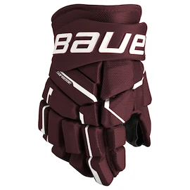 Mănuși de hochei Bauer M5PRO Maroon Junior