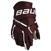 Mănuși de hochei Bauer  M5PRO Maroon Senior