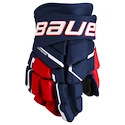 Mănuși de hochei Bauer  M5PRO Navy/Red/White Junior