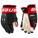 Mănuși de hochei Bauer Pro Series Black/Red Intermediate