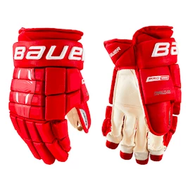 Mănuși de hochei Bauer Pro Series Red Senior