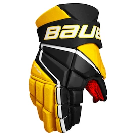 Mănuși de hochei Bauer Vapor 3X Black/Gold Intermediate