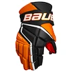 Mănuși de hochei Bauer Vapor 3X Black/Orange Intermediate