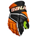 Mănuși de hochei Bauer Vapor 3X Black/Orange Junior