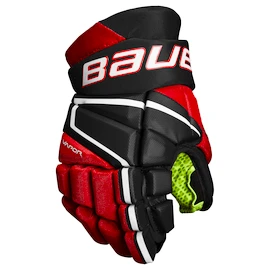 Mănuși de hochei Bauer Vapor 3X Black/Red Junior