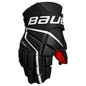 Mănuși de hochei Bauer Vapor 3X Black/White Intermediate 12 inci