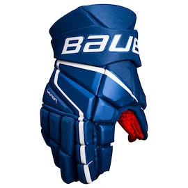 Mănuși de hochei Bauer Vapor 3X Blue Intermediate