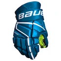 Mănuși de hochei Bauer Vapor 3X Blue Junior 11 inci