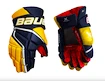 Mănuși de hochei Bauer Vapor 3X Navy/Gold Intermediate