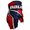 Mănuși de hochei Bauer Vapor 3X Navy/Red/White Intermediate