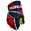 Mănuși de hochei Bauer Vapor 3X Navy/Red/White Junior