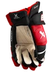 Mănuși de hochei Bauer Vapor 3X PRO Black/Red Intermediate