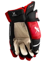 Mănuși de hochei Bauer Vapor 3X PRO Black/Red Intermediate