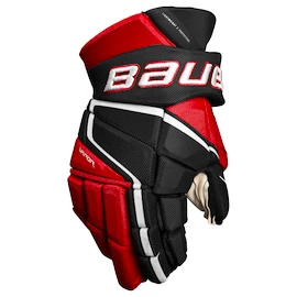 Mănuși de hochei Bauer Vapor 3X PRO Black/Red Intermediate