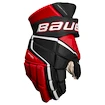 Mănuși de hochei Bauer Vapor 3X PRO Black/Red Senior