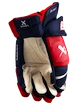 Mănuși de hochei Bauer Vapor 3X PRO Navy/Red/White Intermediate