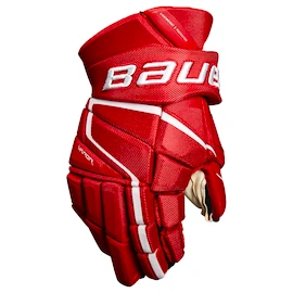 Mănuși de hochei Bauer Vapor 3X PRO Red Senior